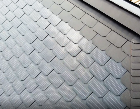 DAS Energy Solar Roof PV-Modul für Dächer mit Doppeldeckung DAS Energy Solar Roof PV-Modul für Dächer mit Doppeldeckung